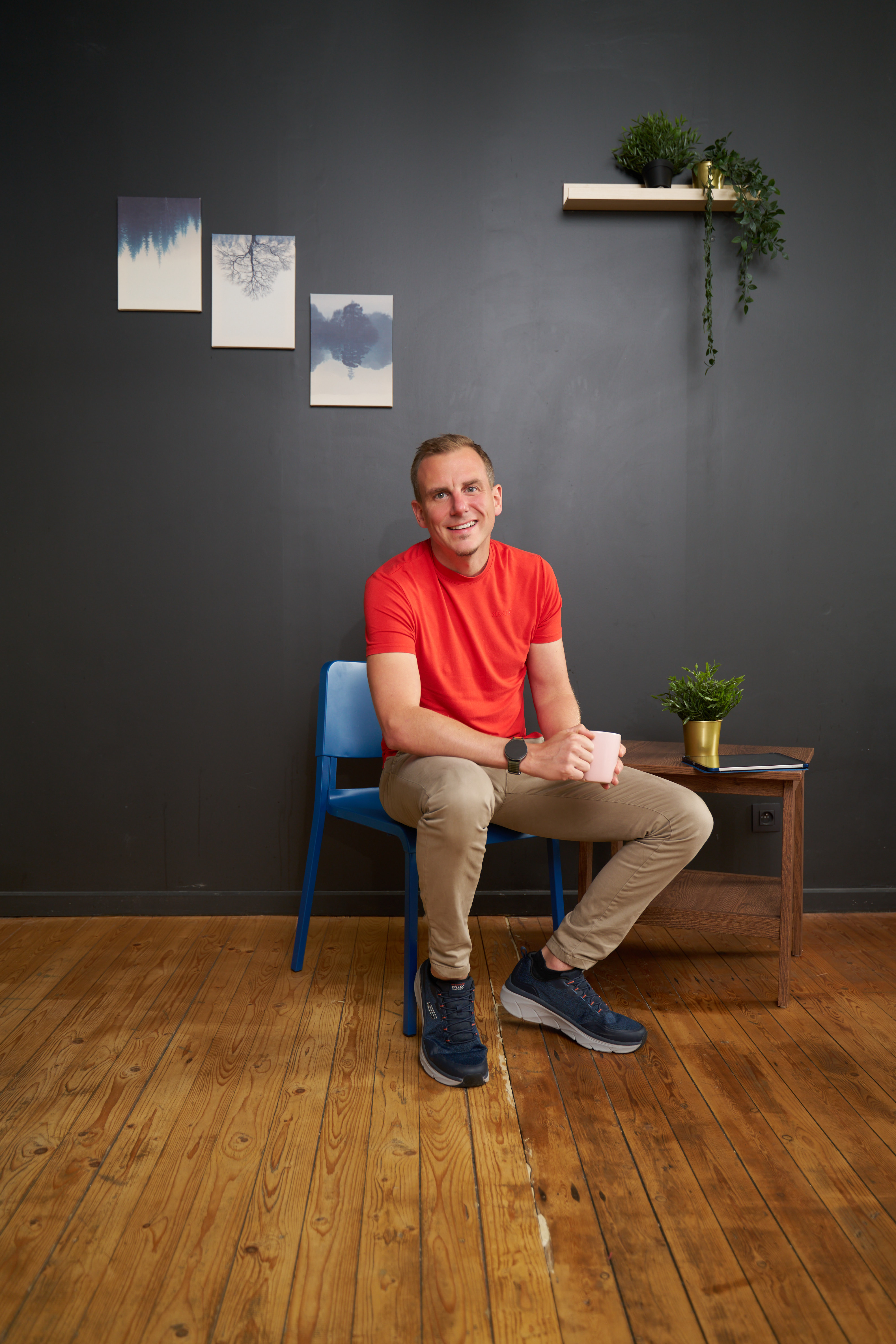 Michael Hotopp bei einem Fotoshooting