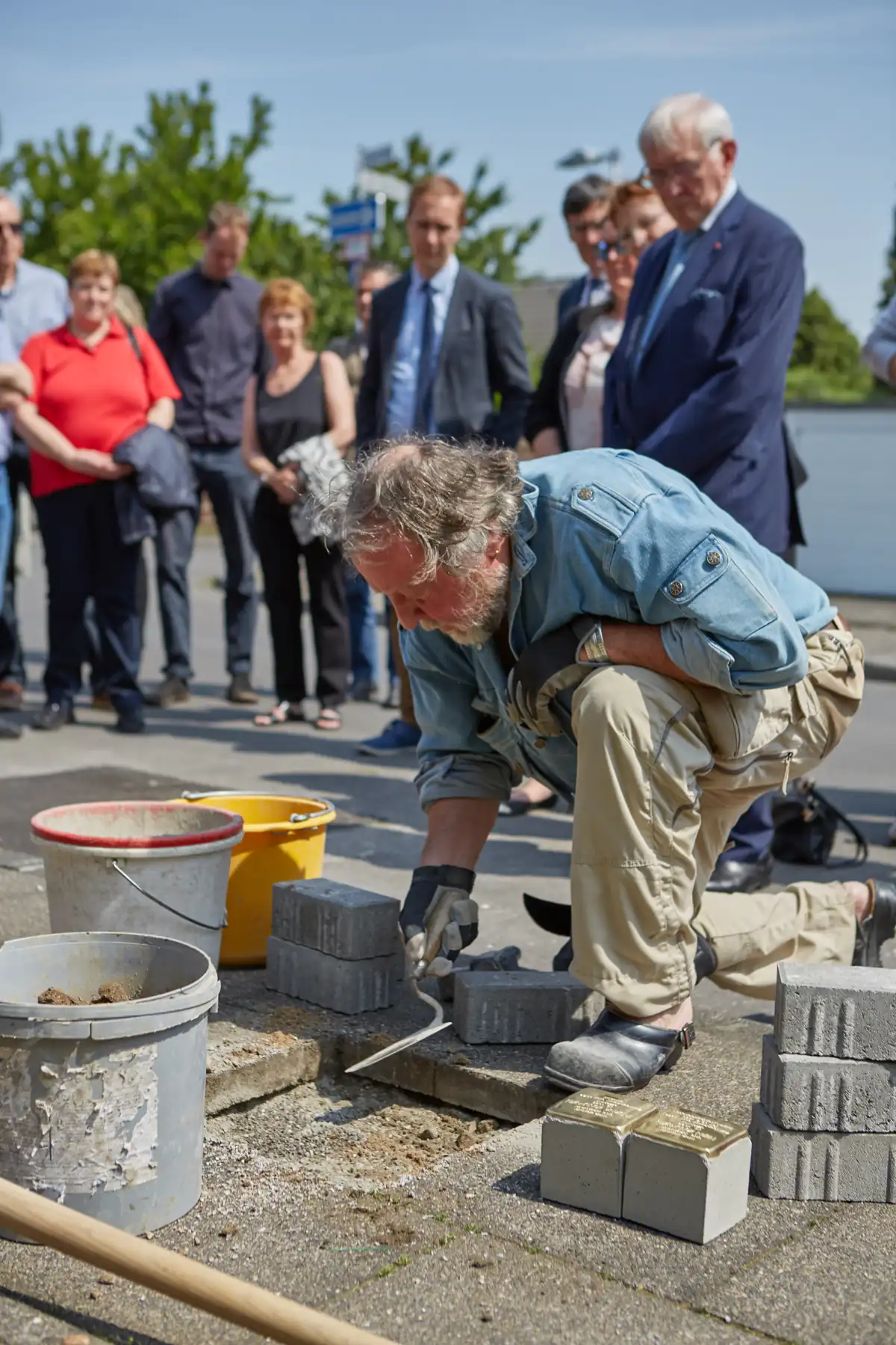 Stolperstein-Verlegung in Monheim am Rhein - Bild 3