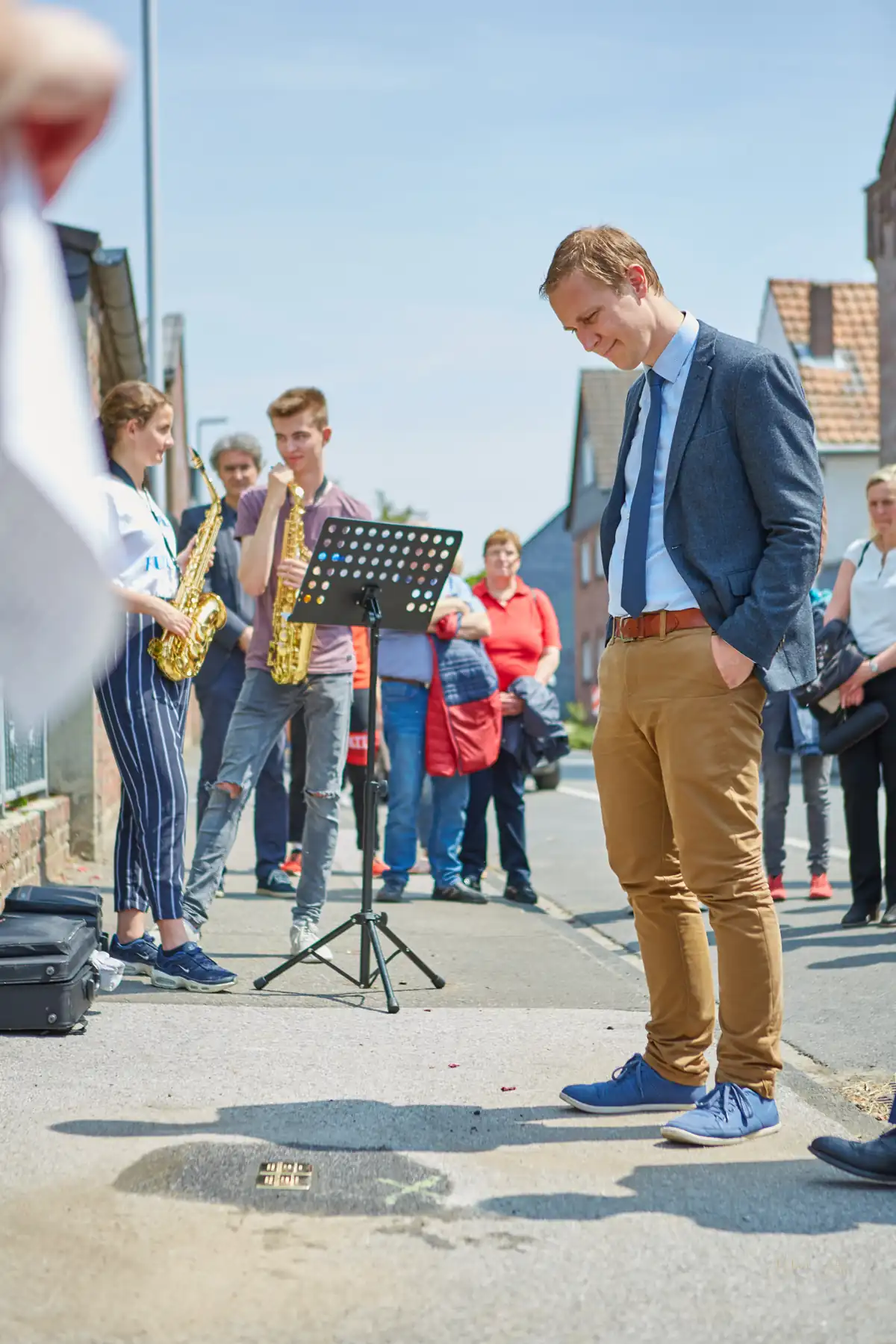 Stolperstein-Verlegung in Monheim am Rhein - Bild 4