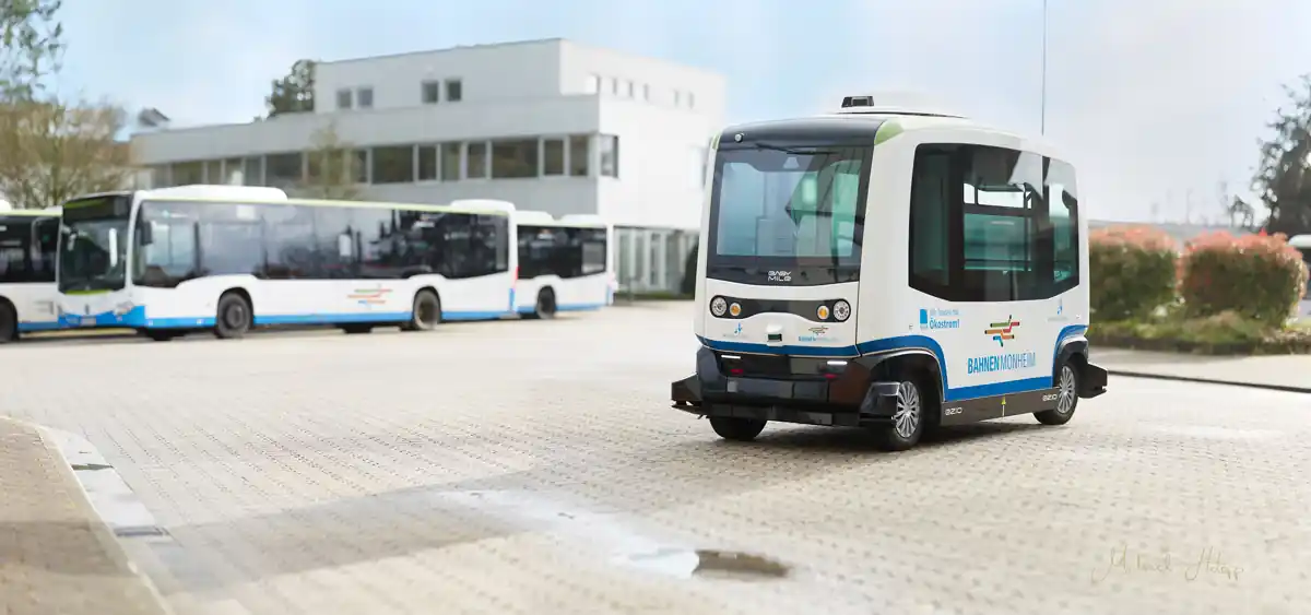 Einführung Autonomer Bus in Monheim am Rhein